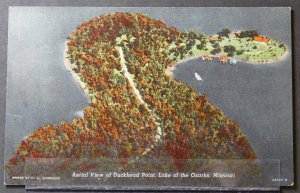 Lake of the Ozarks, MO - Aerial View of Duckhead Point