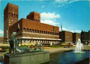 CPM AK Oslo The City Hall NORWAY (829964)