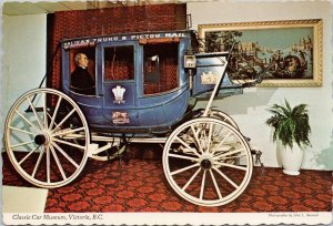 Concord Stage Coach Classic Car Museum Victoria BC Unused Postcard C10