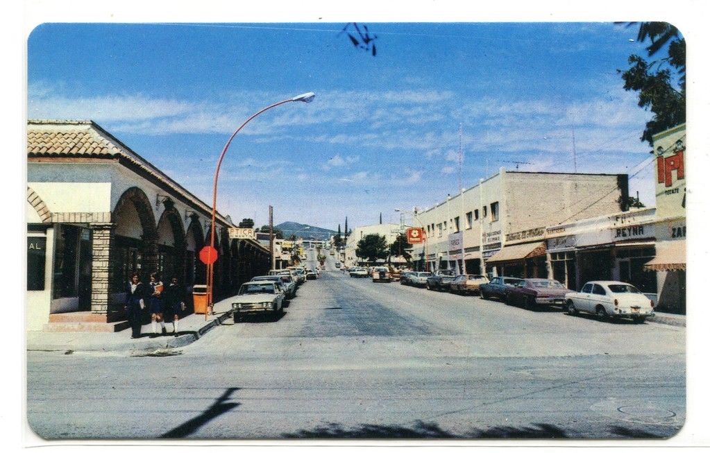 Street Scene Tecate Baja California Mexico postcard | Latin & South America  - Mexico, Postcard / HipPostcard