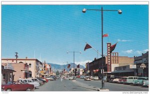 Street View , KELOWNA , B.C. , Canada , 1950-60s #2