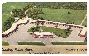 Maryland  Waldorf, Waldorf Motor Inn
