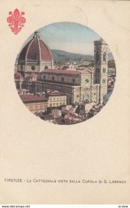 Firenze, Toscana, Italy, 00-10s ; La Cattedrale Vista Dalla Cupola Di S. Lorenzo