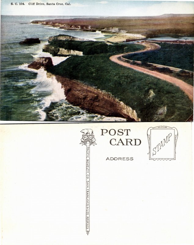 Cliff Drive, Santa Cruz, Calif. (17751