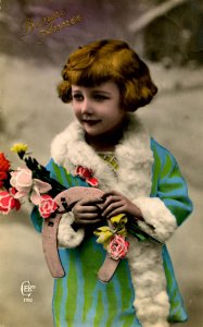 Greeting - New Year. *RPPC