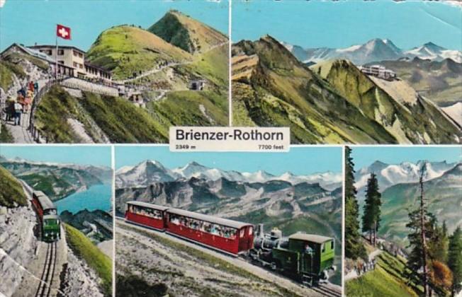 Switzerland Brienzer Rothorn Multi View 1962