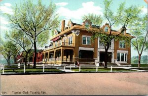 Postcard Topeka Club in Topeka, Kansas~131687