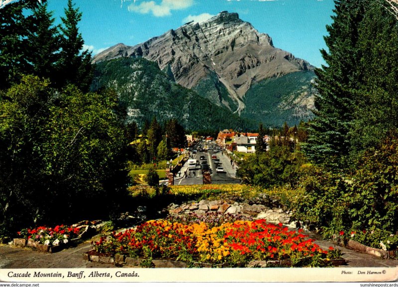 Canada Alberta Banff Cascade Mountain 1977