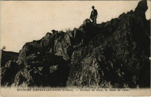 CPA Evaux les Bains Rochers de Bond, la Table de Cesar FRANCE (1050327)