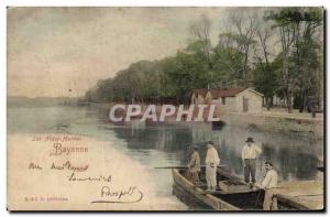 Old Postcard Bayonne Marine alleys