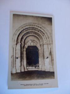 Vintage rppc SPANISH ROMANESQUE PORTAL Museum of Fine Arts BOSTON MA Card y7268