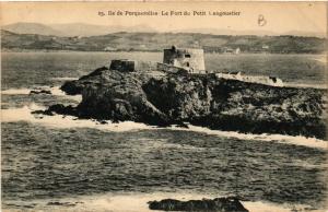 CPA PORQUEROLLES Le Fort du Petit Langoustier (411108)