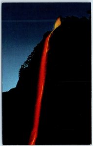 Postcard - The Fire Fall, Glacier Point, Yosemite National Park - California