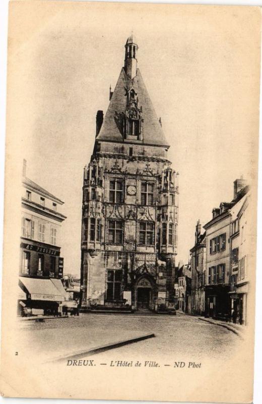 CPA DREUX-L'Hotel de Ville (178001)