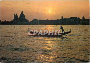 Modern Postcard Venice Sunset on the San Marco Basin