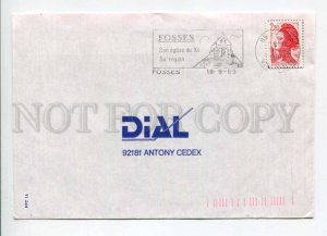 421418 FRANCE 1989 year Fosses ADVERTISING real posted COVER