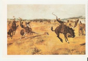 Western Scenes Modern Spanish Postcard. Series Historia del Oeste