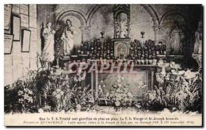 Postcard Old Quimperle Cult has made special St Joseph and His pure bens Sain...