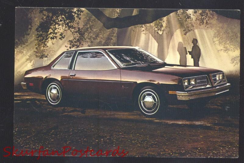 1979 PONTIAC SUNBIRD PASADENA CALIFORNIA CAR DEALER ADVERTISING POSTCARD