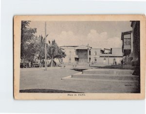 Postcard Plaza de Paita, Peru