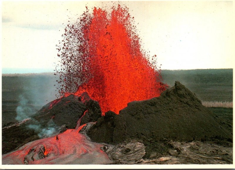 Hawaii Maunaulu Kilauea Volcano Eruption