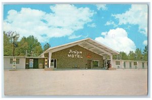 c1960 Horizon Motel Inc. Wall To Wall Hospitality US Hwy Rocky Mount NC Postcard 