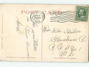 Divided-Back PARK SCENE Pittsburgh Pennsylvania PA hk7433