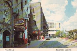 River Street Bubbas Hot Dog Stand Savannah Georgia