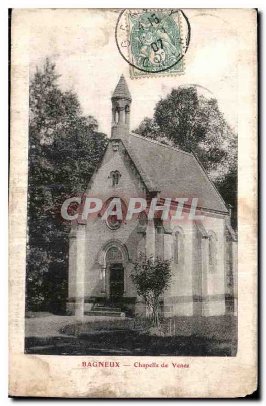 Postcard Old Chapel Come Bagneux