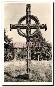 Old Postcard Votive Cross Romania Maramures Romania