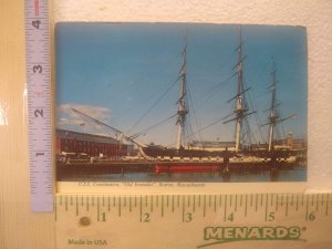 Postcard U.S.S. Constitution (Old Ironsides), Navy Yard, Boston, Massachusetts