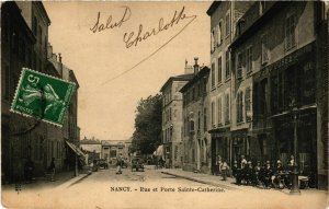 CPA NANCY Rue et Porte Ste-Catherine (864758)