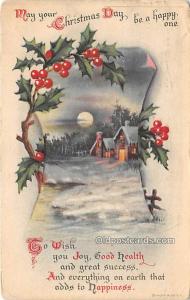 Christmas  Ellen H Clapsaddle 1919 a lot of corner wear