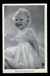 r4495 - HRH. Smiling Princess Anne as a Toddler - A Daily Graphic postcard