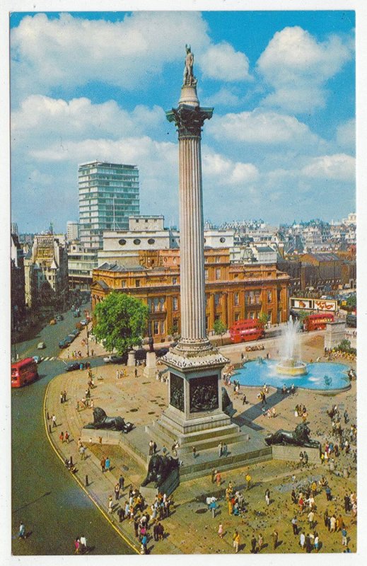 Nelson's Column, Trafalgar Square, London, England