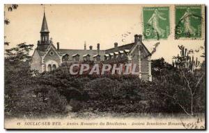 Old Postcard Soulac sur mer Old monastery of Benedictine