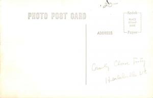 Healdville Vermont Crawford Cheese Real Photo Antique Postcard K40817