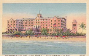 Bahamas Nassau Fort Montague Beach Hotel Curteich