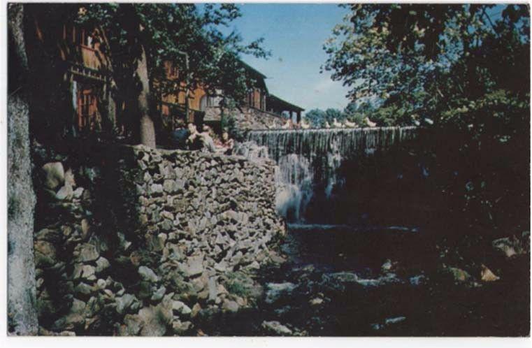 Weston, Connecticut, View of Cobb's Mill Inn, 1955