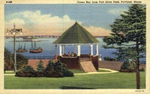 Casco Bay in Portland, Maine