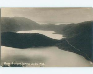 old rppc NICE VIEW Lake Rotorua New Zealand i1938