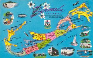 Map Of The Bermuda Islands