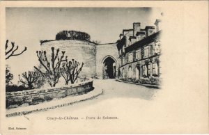 CPA COUCY-le-CHATEAU Porte de soissons (157548)