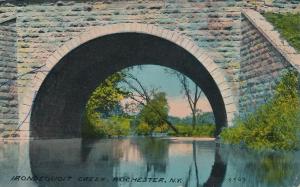 Bridge over Irondequoit Creek, Rochester, New York - pm 1912 - DB