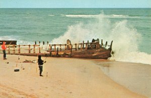 Postcard Schooner Altoona Outer Banks North Carolina