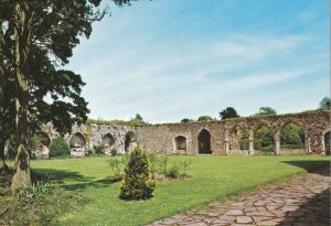 Hampshire Postcard - The Cloisters - Chapter House Arches - Beaulieu Abbey AB775