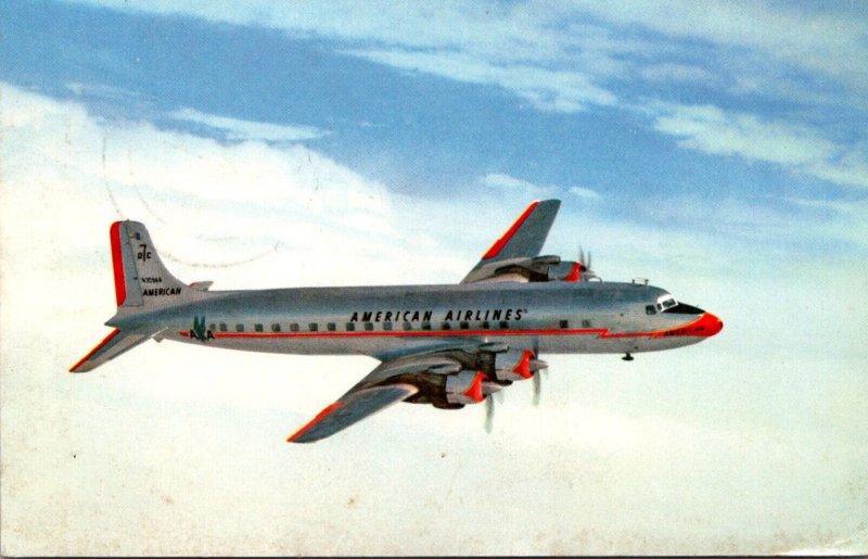 Airplane Eastern Air Lines DC-7 Flagship 1958