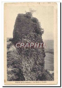 Vallee of Samoy Old Postcard The rock Corpias