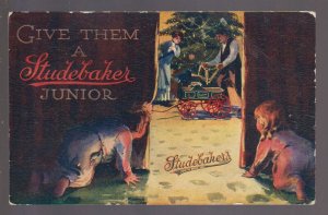 Clintonville WISCONSIN 1911 ADVERTISING Toy Wagon STUDEBAKER JUNIOR CHRISTMAS!!