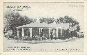 NH, Manchester, New Hampshire, Alma Tea Room, E.R. and Alma M. Truesdale